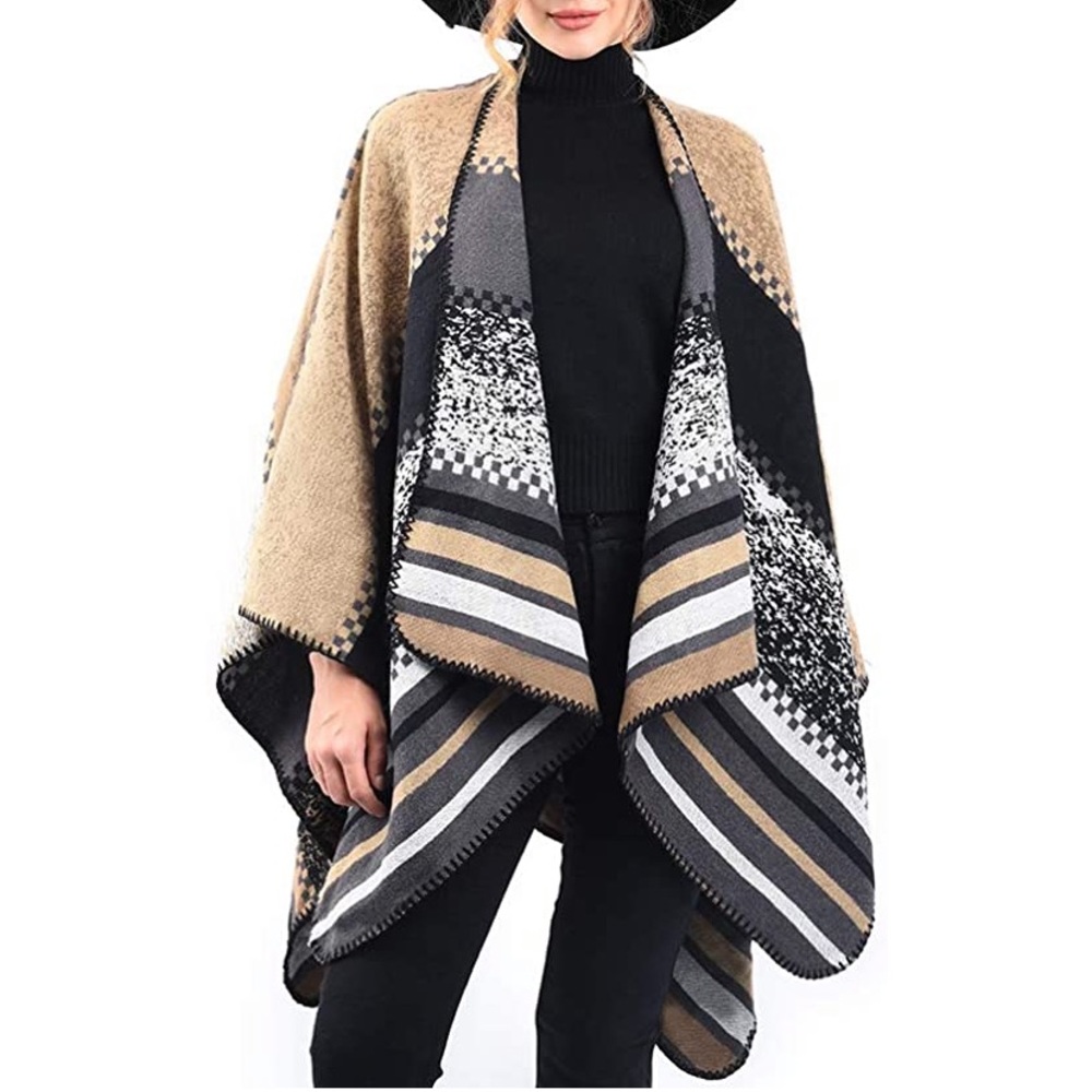 NWOT Women Winter Scarf Wrap Reversible